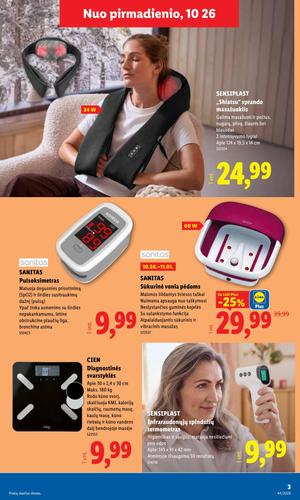 LIDL ne maisto prekių leidinys nuo spalio 26 d.