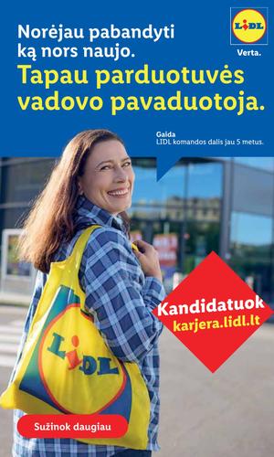 LIDL ne maisto prekių leidinys nuo spalio 26 d.