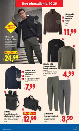 LIDL ne maisto prekių leidinys nuo spalio 26 d.