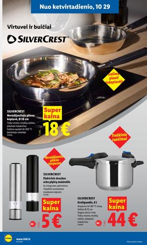 LIDL ne maisto prekių leidinys nuo spalio 26 d.