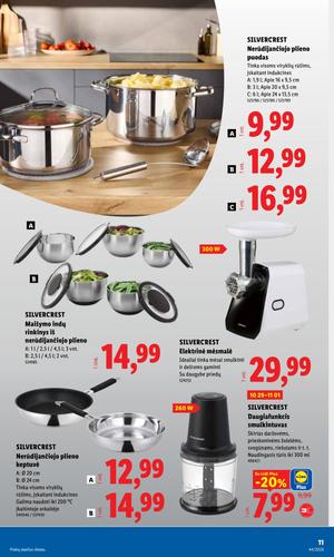 LIDL ne maisto prekių leidinys nuo spalio 26 d.