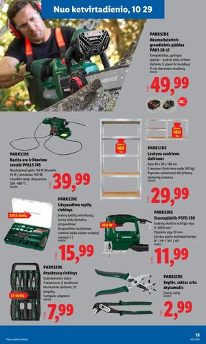 LIDL ne maisto prekių leidinys nuo spalio 26 d.