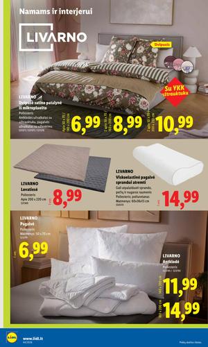 LIDL ne maisto prekių leidinys nuo spalio 26 d.
