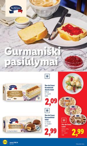 LIDL maisto akcijų leidinys nuo vasario 16 d.