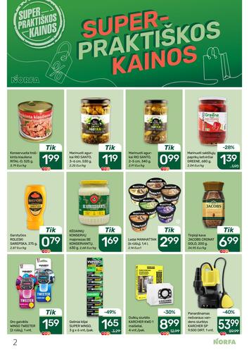 NORFA akcijų leidinys Nr. 20 nuo spalio 1 d.