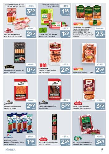 NORFA akcijų leidinys Nr. 20 nuo spalio 1 d.