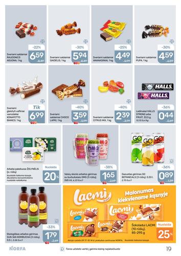 NORFA akcijų leidinys Nr. 20 nuo spalio 1 d.