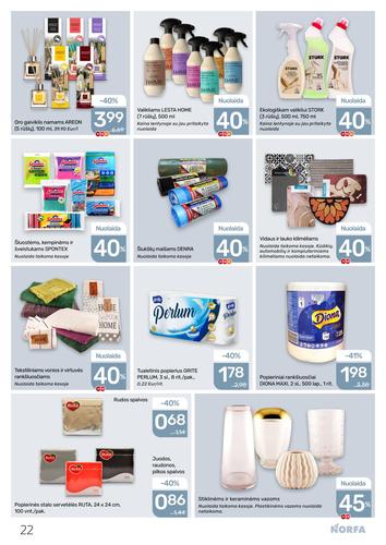 NORFA akcijų leidinys Nr. 20 nuo spalio 1 d.