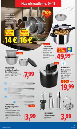 LIDL ne maisto prekių leidinys nuo balandžio 13 d.
