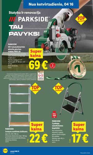 LIDL ne maisto prekių leidinys nuo balandžio 13 d.