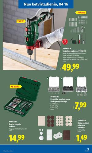 LIDL ne maisto prekių leidinys nuo balandžio 13 d.