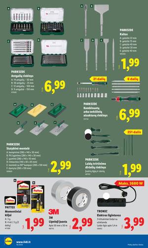 LIDL ne maisto prekių leidinys nuo balandžio 13 d.