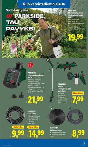 LIDL ne maisto prekių leidinys nuo balandžio 13 d.