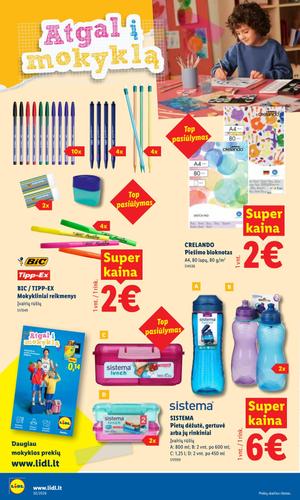 LIDL ne maisto prekių leidinys nuo liepos 20 d.