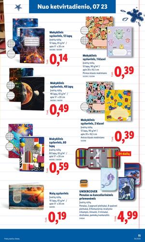 LIDL ne maisto prekių leidinys nuo liepos 20 d.