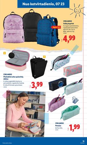 LIDL ne maisto prekių leidinys nuo liepos 20 d.