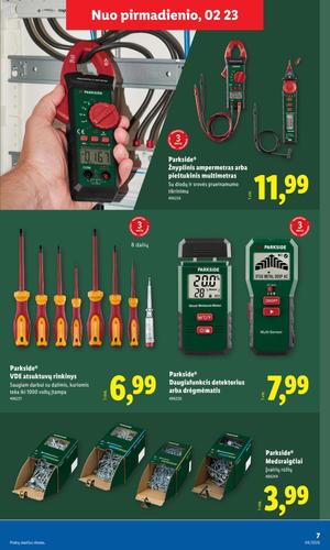 LIDL ne maisto prekių leidinys nuo vasario 23 d.