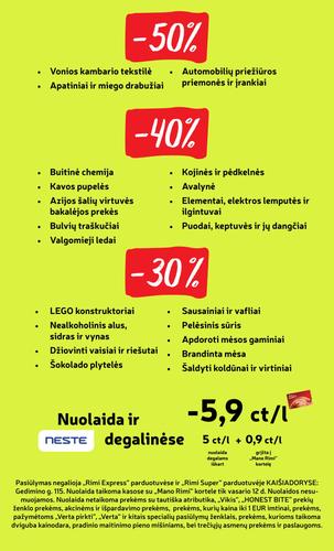 RIMI akcijų leidinys Nr. 7 nuo vasario 10 d.