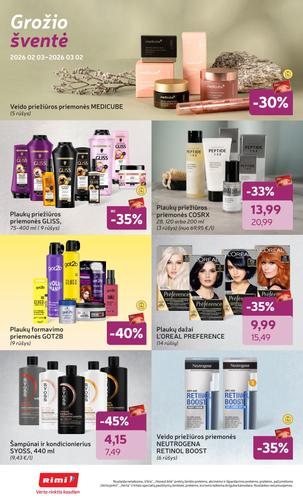 RIMI akcijų leidinys Nr. 7 nuo vasario 10 d.