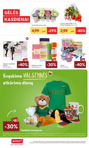 RIMI akcijų leidinys Nr. 7 nuo vasario 10 d.