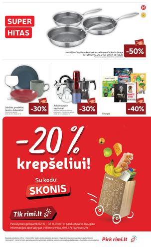 RIMI akcijų leidinys Nr. 7 nuo vasario 10 d.