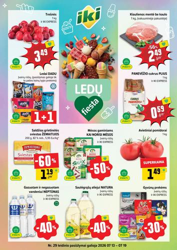 IKI akcijų leidinys Nr. 29 nuo liepos 13 d.