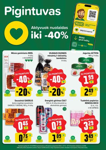 IKI akcijų leidinys Nr. 29 nuo liepos 13 d.