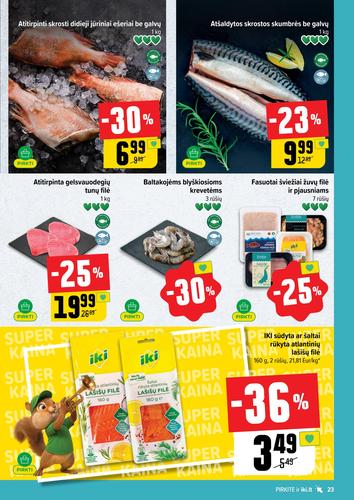IKI akcijų leidinys Nr. 29 nuo liepos 13 d.