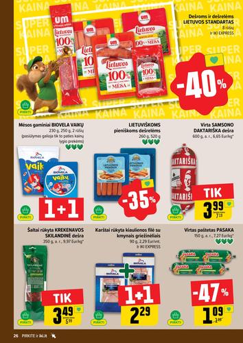 IKI akcijų leidinys Nr. 29 nuo liepos 13 d.