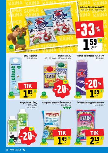 IKI akcijų leidinys Nr. 29 nuo liepos 13 d.