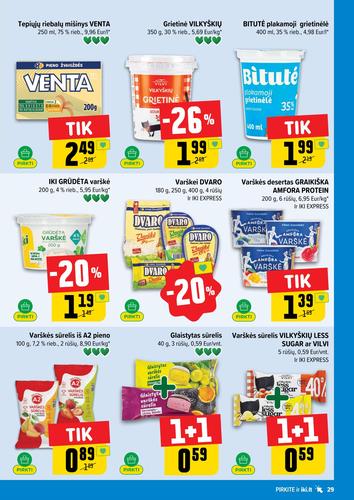 IKI akcijų leidinys Nr. 29 nuo liepos 13 d.