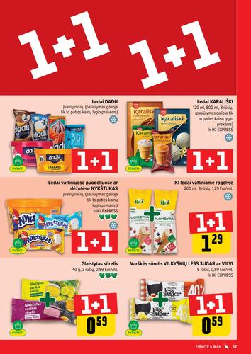 IKI akcijų leidinys Nr. 29 nuo liepos 13 d.