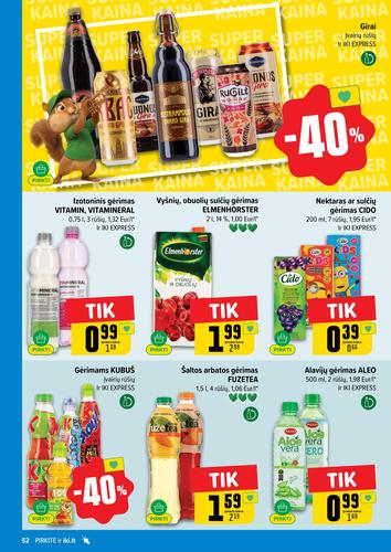 IKI akcijų leidinys Nr. 29 nuo liepos 13 d.