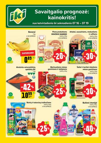 IKI akcijų leidinys Nr. 29 nuo liepos 13 d.