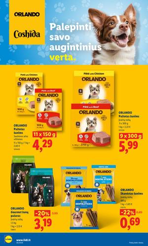 LIDL maisto akcijų leidinys nuo liepos 20 d.