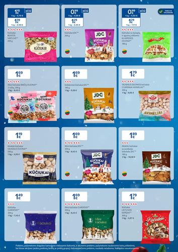 MAXIMA akcijų leidinys "Daugiau laiko Kalėdoms" nuo gruodžio 2 d.