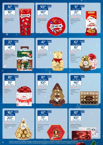 MAXIMA akcijų leidinys "Daugiau laiko Kalėdoms" nuo gruodžio 2 d.