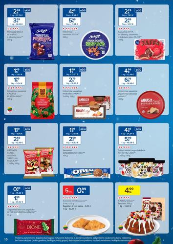 MAXIMA akcijų leidinys "Daugiau laiko Kalėdoms" nuo gruodžio 2 d.