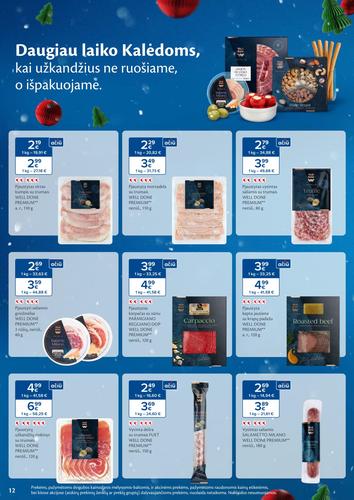 MAXIMA akcijų leidinys "Daugiau laiko Kalėdoms" nuo gruodžio 2 d.