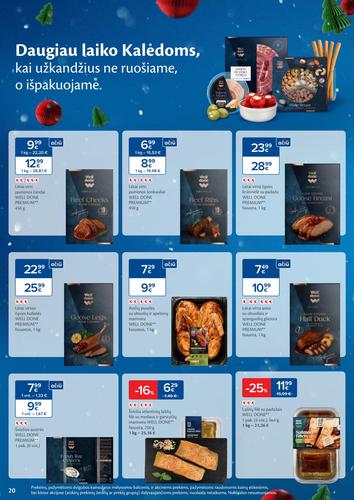 MAXIMA akcijų leidinys "Daugiau laiko Kalėdoms" nuo gruodžio 2 d.