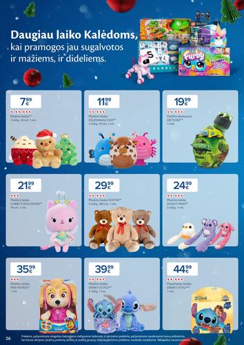 MAXIMA akcijų leidinys "Daugiau laiko Kalėdoms" nuo gruodžio 2 d.