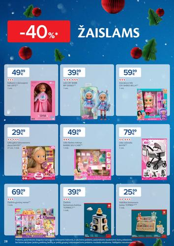 MAXIMA akcijų leidinys "Daugiau laiko Kalėdoms" nuo gruodžio 2 d.