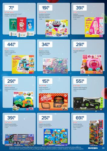 MAXIMA akcijų leidinys "Daugiau laiko Kalėdoms" nuo gruodžio 2 d.