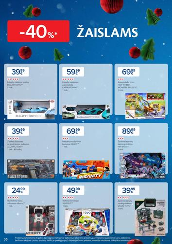 MAXIMA akcijų leidinys "Daugiau laiko Kalėdoms" nuo gruodžio 2 d.