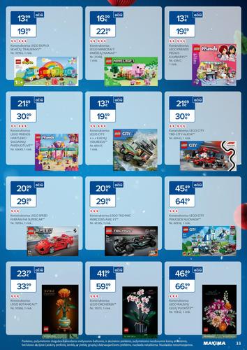 MAXIMA akcijų leidinys "Daugiau laiko Kalėdoms" nuo gruodžio 2 d.