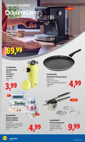LIDL ne maisto prekių leidinys nuo gegužės 4 d.