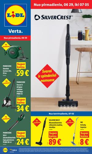 LIDL ne maisto prekių leidinys nuo birželio 29 d.