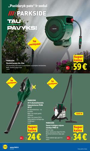 LIDL ne maisto prekių leidinys nuo birželio 29 d.