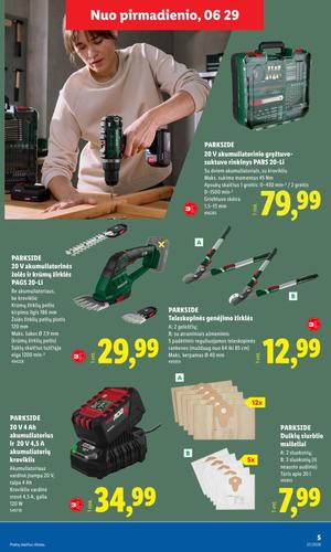 LIDL ne maisto prekių leidinys nuo birželio 29 d.
