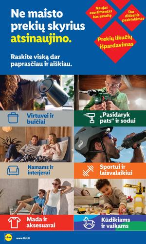 LIDL ne maisto prekių leidinys nuo birželio 29 d.